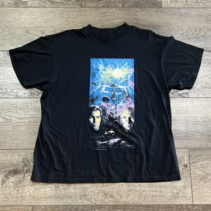 Vintage 1993 Star Trek Next Generation T-Shirt Single Stitch USA - Men's Size XL
